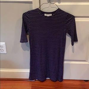 Striped forever 21 casual dress